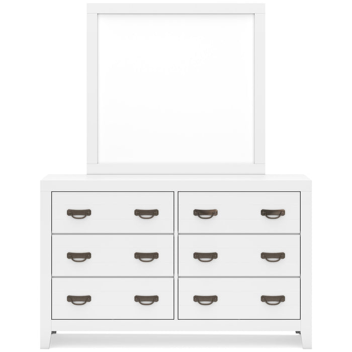 Binterglen Dresser and Mirror - Just Furniture (PA) - Multi Location