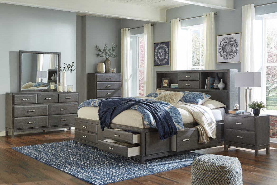 Caitbrook Storage Bed with 8 Drawers - Just Furniture (PA) - Multi Location