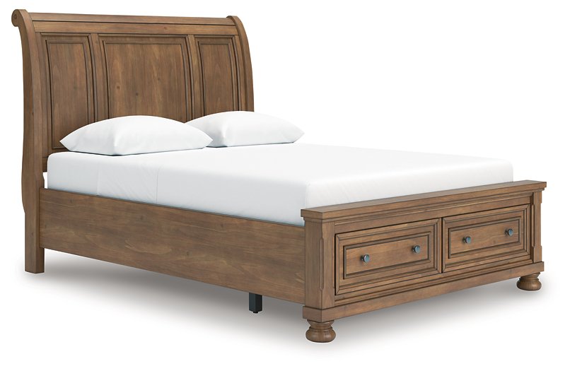 Feddinger Panel Storage Bed - Just Furniture (PA) - Multi Location
