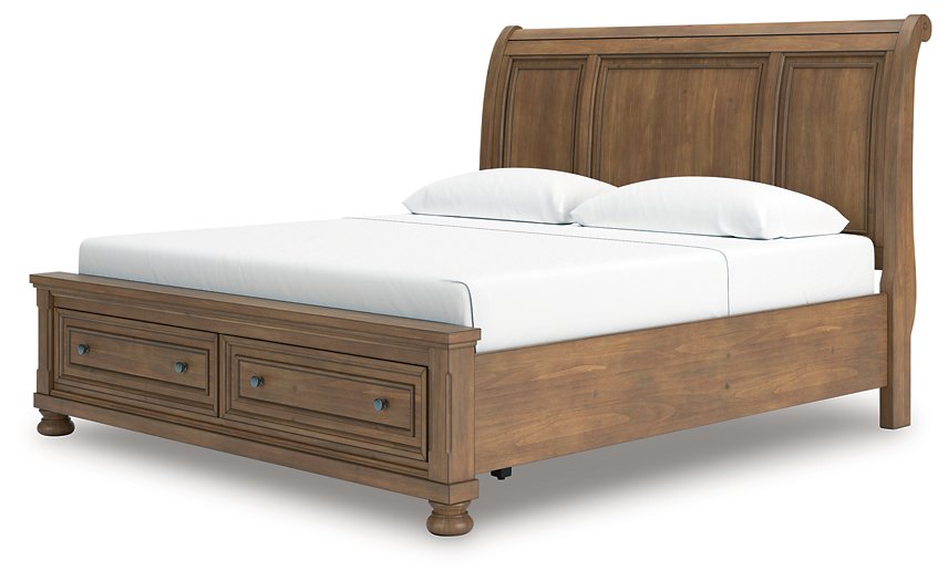 Feddinger Panel Storage Bed - Just Furniture (PA) - Multi Location