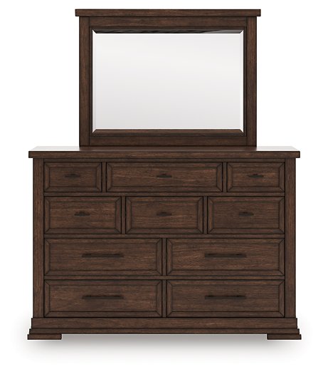 Taffenbrook Dresser and Mirror - Just Furniture (PA) - Multi Location