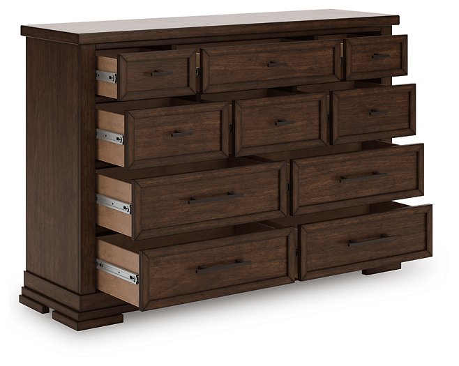 Taffenbrook Dresser and Mirror - Just Furniture (PA) - Multi Location
