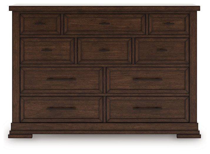 Taffenbrook Dresser and Mirror - Just Furniture (PA) - Multi Location