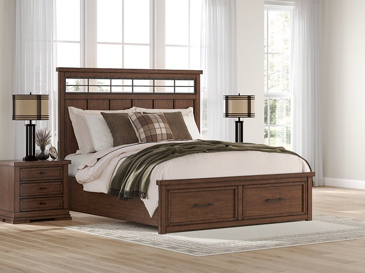 Taffenbrook Panel Storage Bed - Just Furniture (PA) - Multi Location
