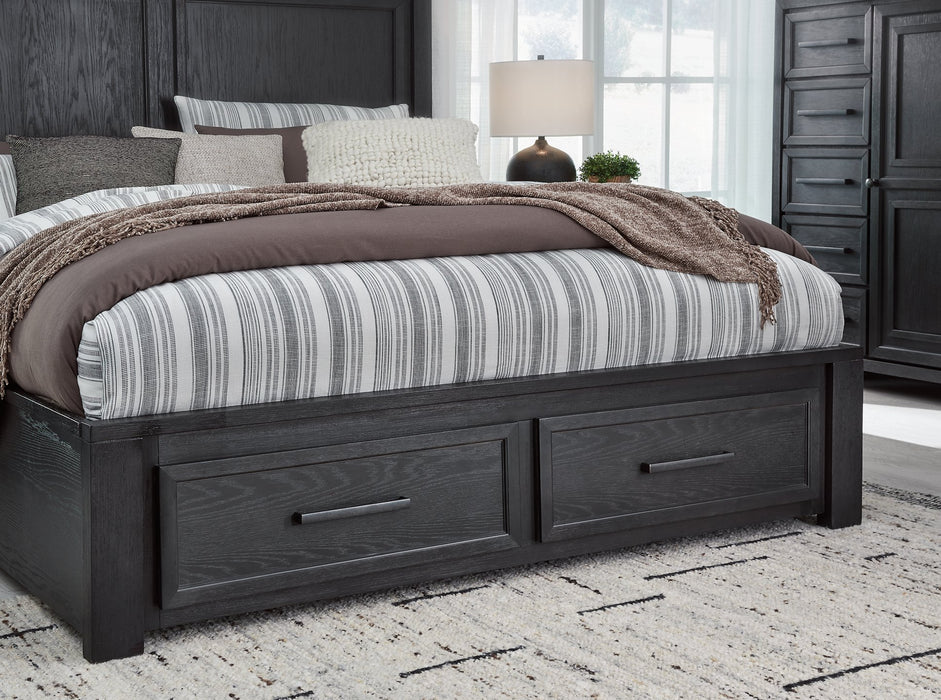 Foyland Panel Storage Bed - Just Furniture (PA) - Multi Location