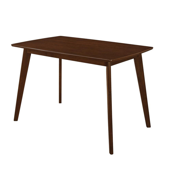 Kersey Dining Table with Angled Legs Chestnut - Just Furniture (PA) - Multi Location