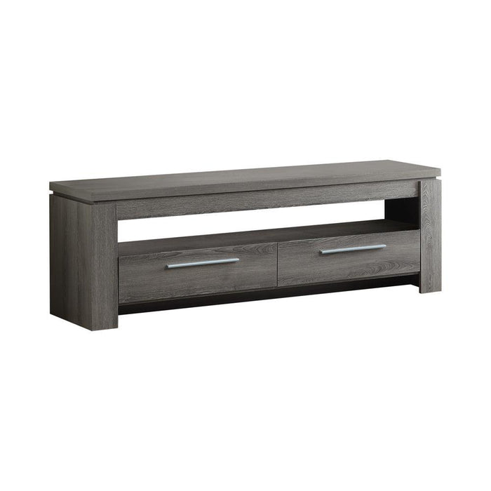 Elkton 2-drawer TV Console Weathered Grey - Just Furniture (PA) - Multi Location