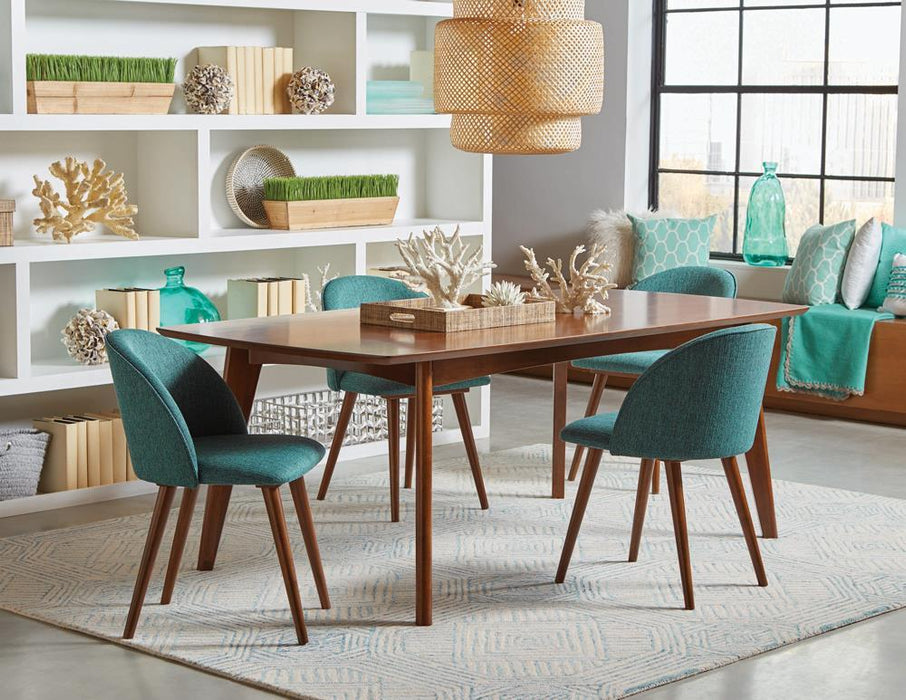 Malone Rectangular Dining Table Dark Walnut - Just Furniture (PA) - Multi Location