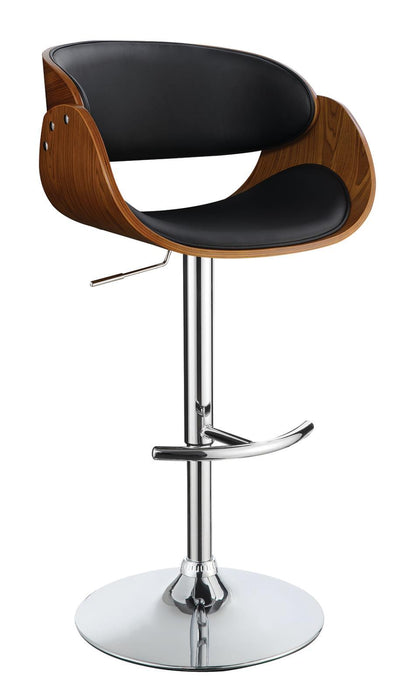 Dana Adjustable Bar Stool Black and Chrome - Just Furniture (PA) - Multi Location