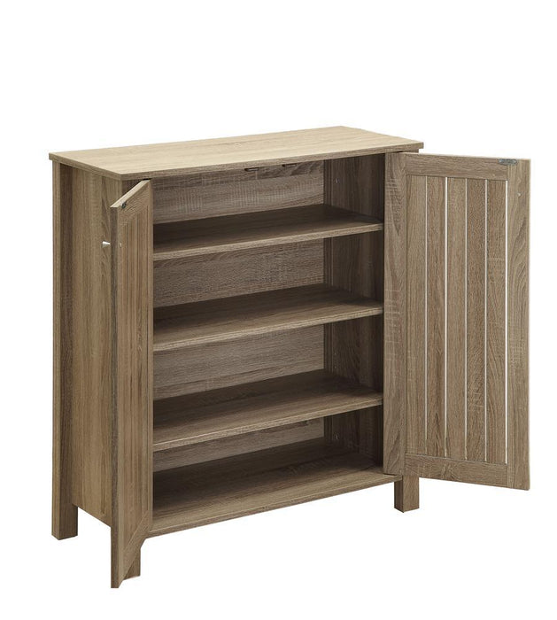 Marisa 4-shelf Shoe Cabinet Dark Taupe - Just Furniture (PA) - Multi Location
