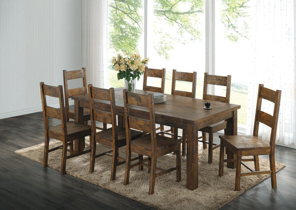 Coleman Dining Side Chairs Rustic Golden Brown (Set of 2) - Just Furniture (PA) - Multi Location