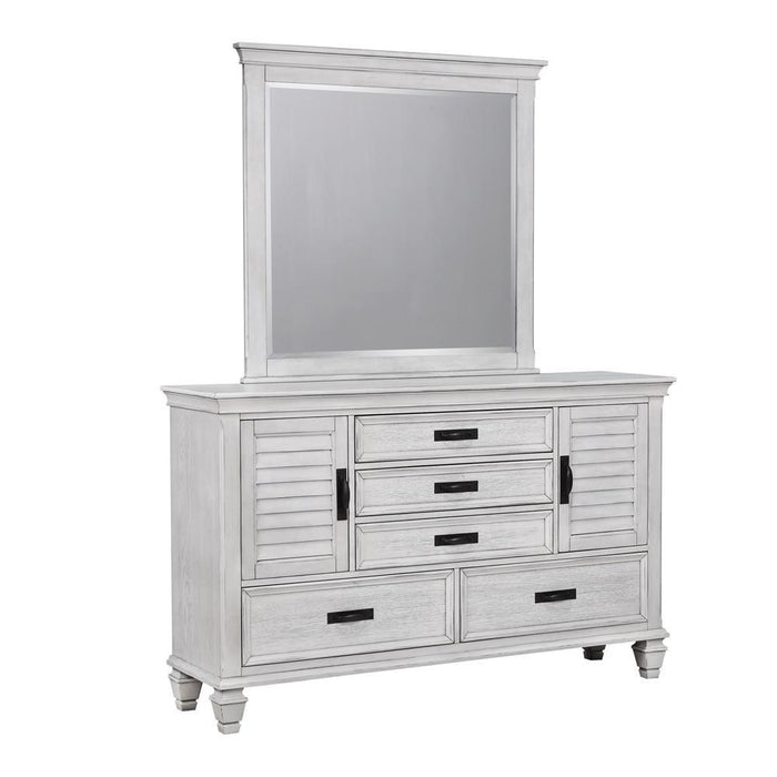 Franco 5-drawer Dresser Antique White - Just Furniture (PA) - Multi Location