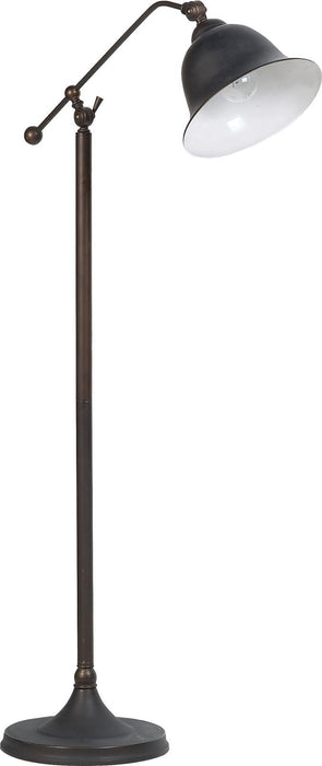 Eduardo Bell Shade Floor Lamp Dark Bronze - Just Furniture (PA) - Multi Location