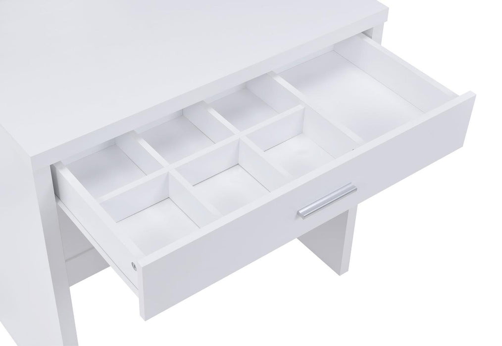 Harvey 2-piece Vanity Set with Lift-Top Stool White - Just Furniture (PA) - Multi Location