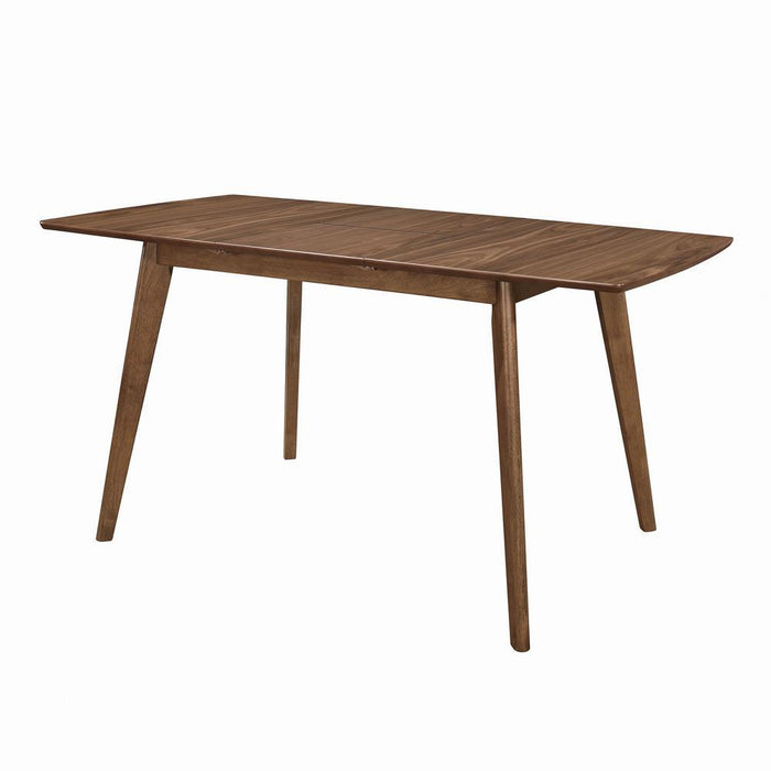 Alfredo Rectangular Dining Table Natural Walnut - Just Furniture (PA) - Multi Location