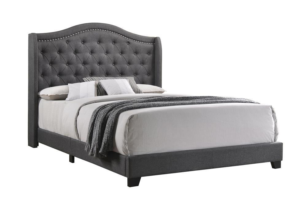 Sonoma Camel Back Full Bed Grey - Just Furniture (PA) - Multi Location