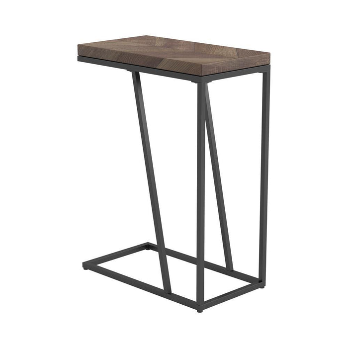 Sergio Chevron Rectangular Accent Table Tobacco - Just Furniture (PA) - Multi Location