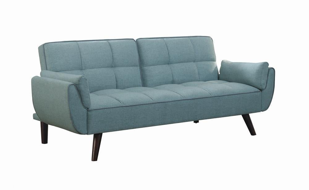 Caufield Biscuit-tufted Sofa Bed Turquoise Blue - Just Furniture (PA) - Multi Location