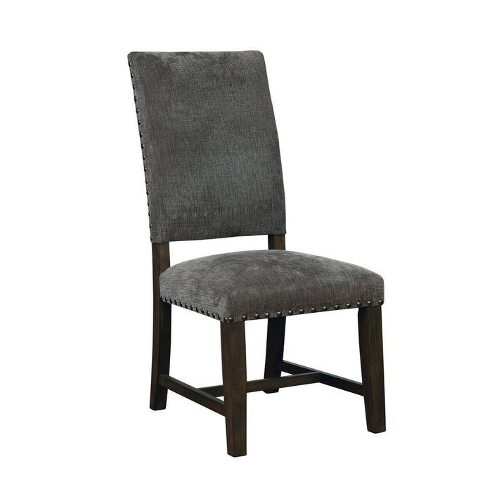Twain Upholstered Side Chairs Warm Grey (Set of 2) - Just Furniture (PA) - Multi Location