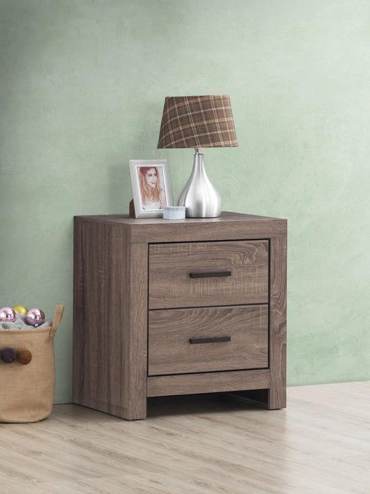 Brantford 2-drawer Nightstand Barrel Oak - Just Furniture (PA) - Multi Location