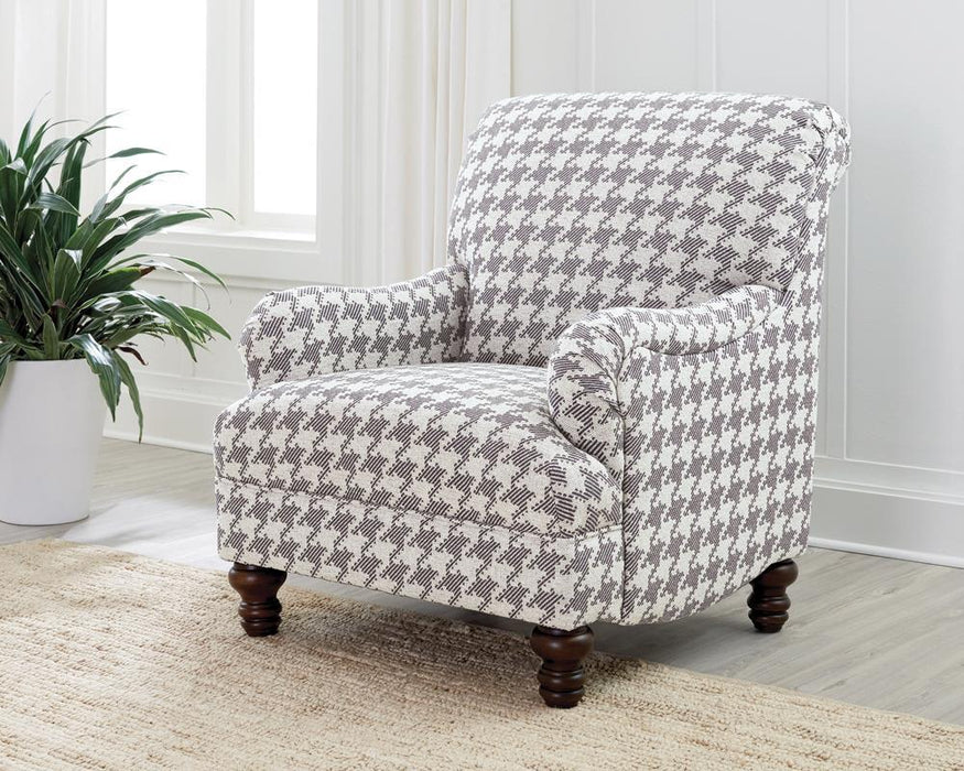 Glenn Upholstered Accent Chair Grey - Just Furniture (PA) - Multi Location
