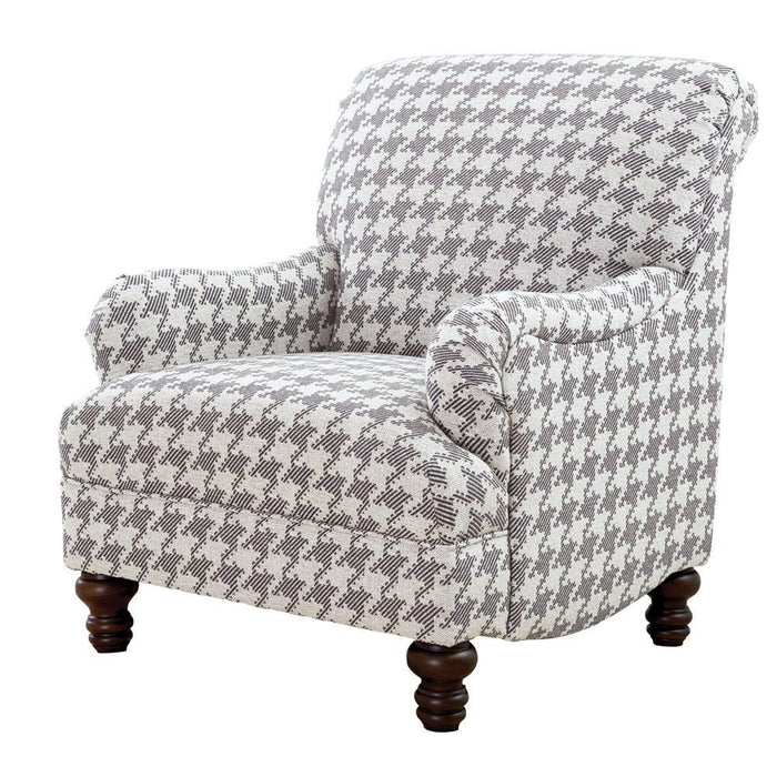 Glenn Upholstered Accent Chair Grey - Just Furniture (PA) - Multi Location