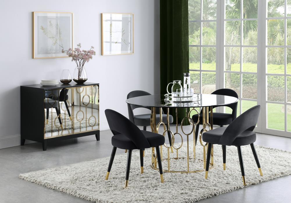 Lindsey Arched Back Upholstered Side Chairs Grey (Set of 2) - Just Furniture (PA) - Multi Location