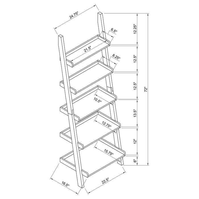 Colella Bookshelf - Just Furniture (PA) - Multi Location