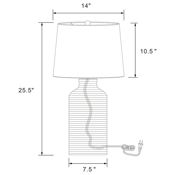 Nairobi Table Lamps - Just Furniture (PA) - Multi Location