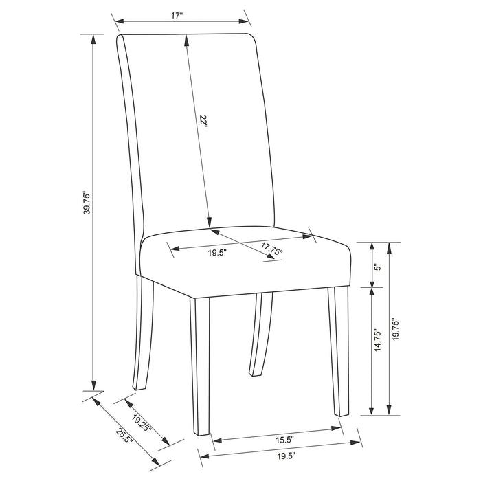 Herran Side Chairs - Just Furniture (PA) - Multi Location