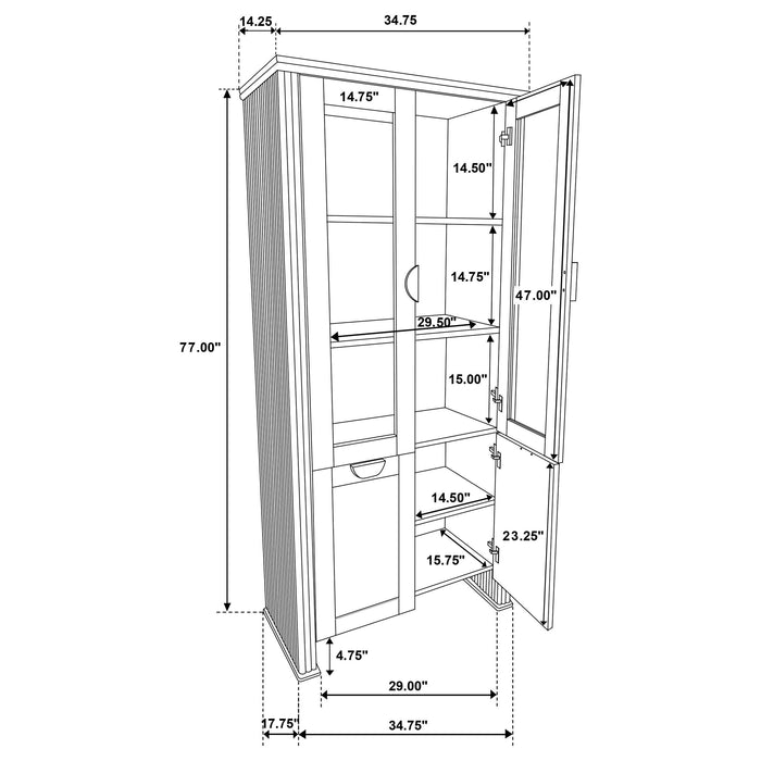 Adina Display Cabinets - Just Furniture (PA) - Multi Location