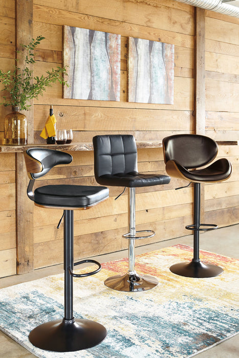 Bellatier Adjustable Height Bar Stool - Just Furniture (PA) - Multi Location