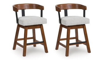 Ralene Counter Height Barstool (Set of 2) - Just Furniture (PA) - Multi Location