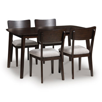 Mallenette Dining Table and 4 Chairs (Set of 5) - Just Furniture (PA) - Multi Location