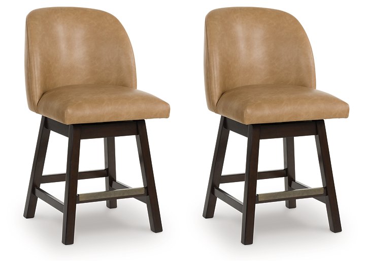 Neymorton Counter Height Barstool (Set of 2) - Just Furniture (PA) - Multi Location