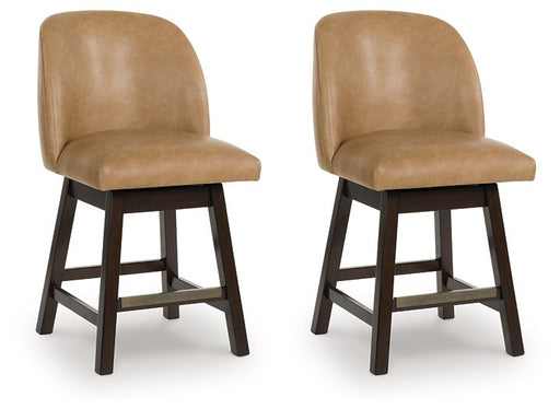 Neymorton Counter Height Barstool (Set of 2) - Just Furniture (PA) - Multi Location