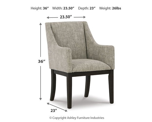 Burkhaus Dining Arm Chair - Just Furniture (PA) - Multi Location