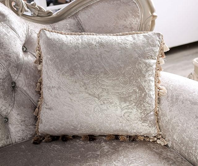 Acapulco White & Espresso Loveseat - Just Furniture (PA) - Multi Location