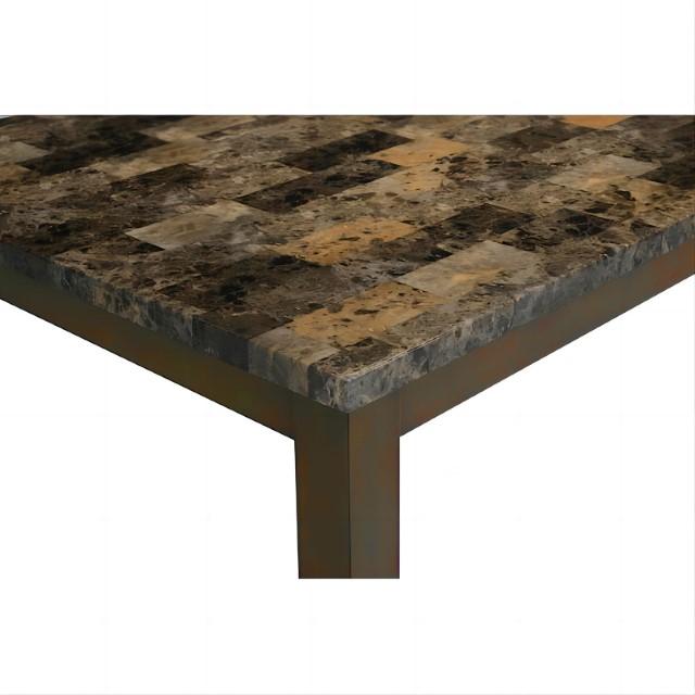 Adia 7 Pc Dinning Table Set Grey & Brown - Just Furniture (PA) - Multi Location