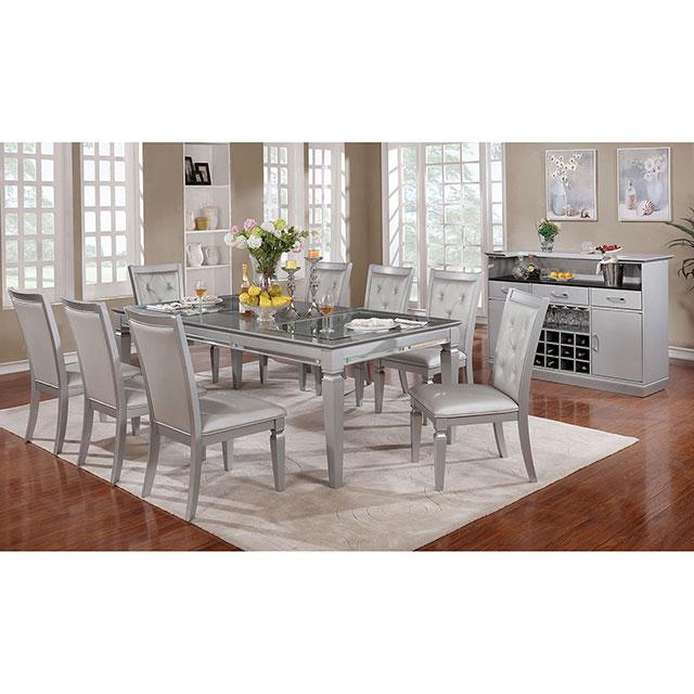 Alena Silver Dining Table - Just Furniture (PA) - Multi Location