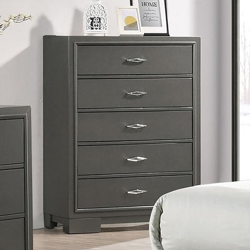 ALISON Chest, Dark Walnut - Just Furniture (PA) - Multi Location