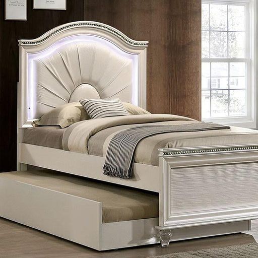 Allie Bed Beige & Pink - Just Furniture (PA) - Multi Location