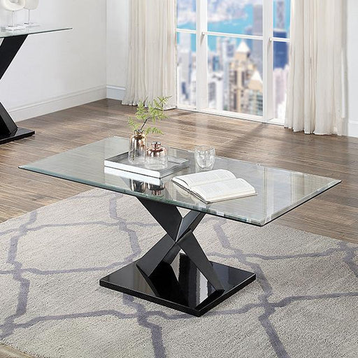 XANTHUS Coffee Table, Black - Just Furniture (PA) - Multi Location