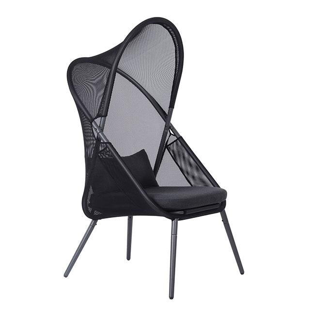 Alverta Foldable Chair Grey & Black (2/Ctn) - Just Furniture (PA) - Multi Location