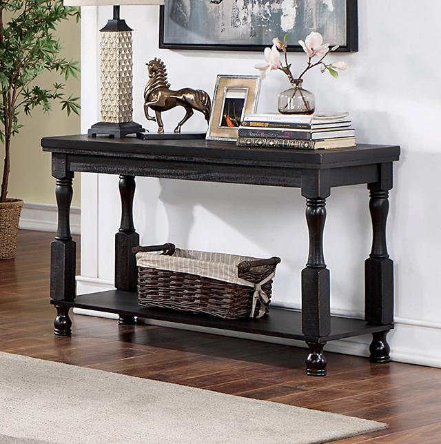 CALANDRA Sofa Table, Antique Black - Just Furniture (PA) - Multi Location