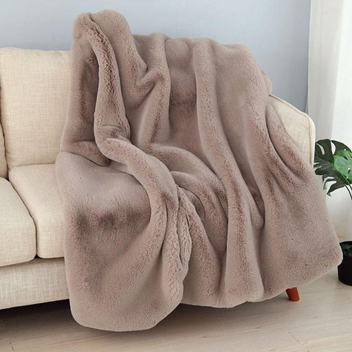 Caparica Blush Throw, Blush - Just Furniture (PA) - Multi Location