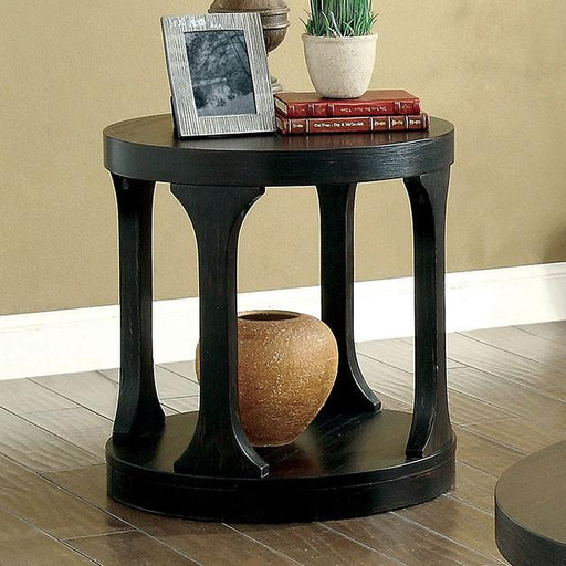 Carrie Antique Black End Table - Just Furniture (PA) - Multi Location