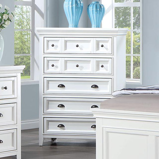 CASTILE Chest, White - Just Furniture (PA) - Multi Location