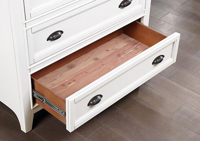 CASTILE Chest, White - Just Furniture (PA) - Multi Location