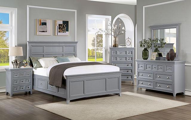 CASTLILE Mirror, Gray - Just Furniture (PA) - Multi Location
